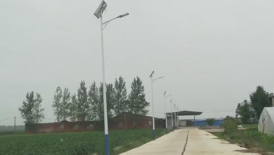 广西贺州led太阳能路灯农村工程项目